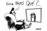 Gina paró qué?…