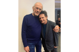 "Volver al futuro": Michael J. Fox y Christopher Lloyd se reencuentran 35 años después