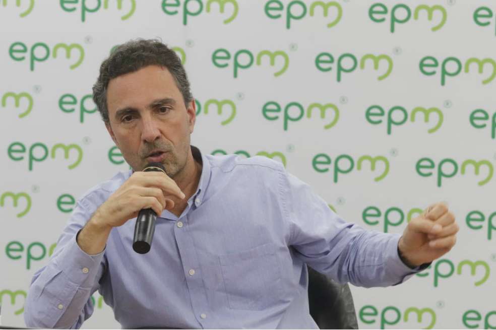 Jorge Londoño, gerente de EPM. / Cortesía - EPM