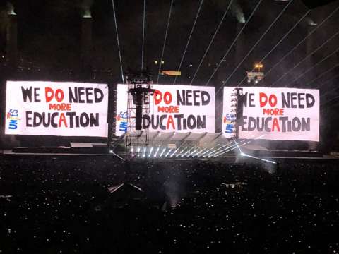Los jóvenes detrás del apoyo de Roger Waters a la causa estudiantil