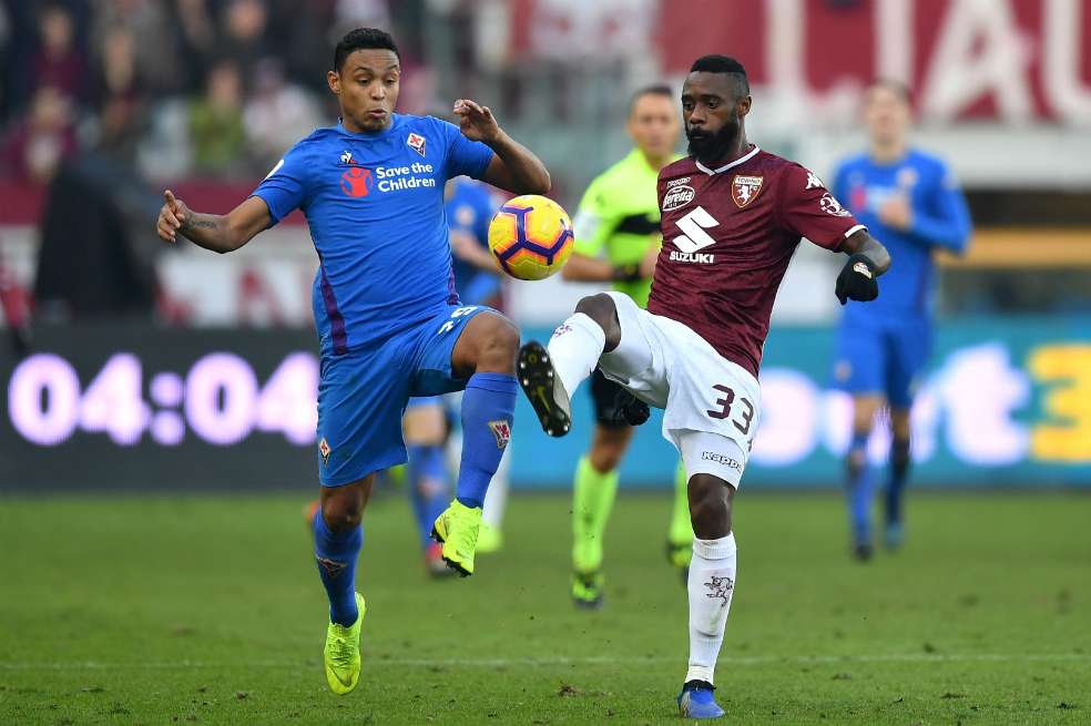 Luis Fernando Muriel, delantero colombiano que llegó en este mercado de invierno a la Fiorentina. / Getty Images