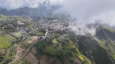 En fotos: Ancuya (Nariño), el municipio de Colombia en peligro de desaparecer