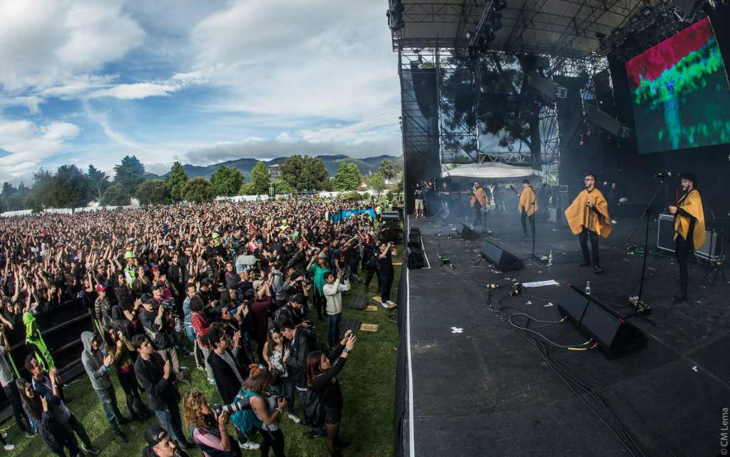 Los Rolling Ruanas tienen un público fiel que los sigue constantemente y que el domingo 2 de julio de 2017 los acompañó durante su presentación en Rock al Parque. / Carlos Lema Posada