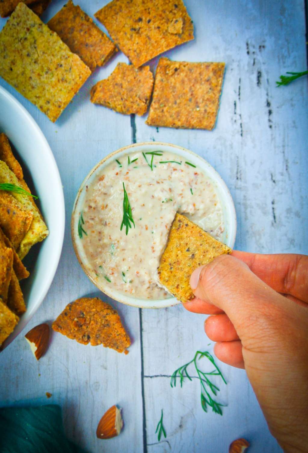 Debes poner una cucharada cilantro finamente picado.