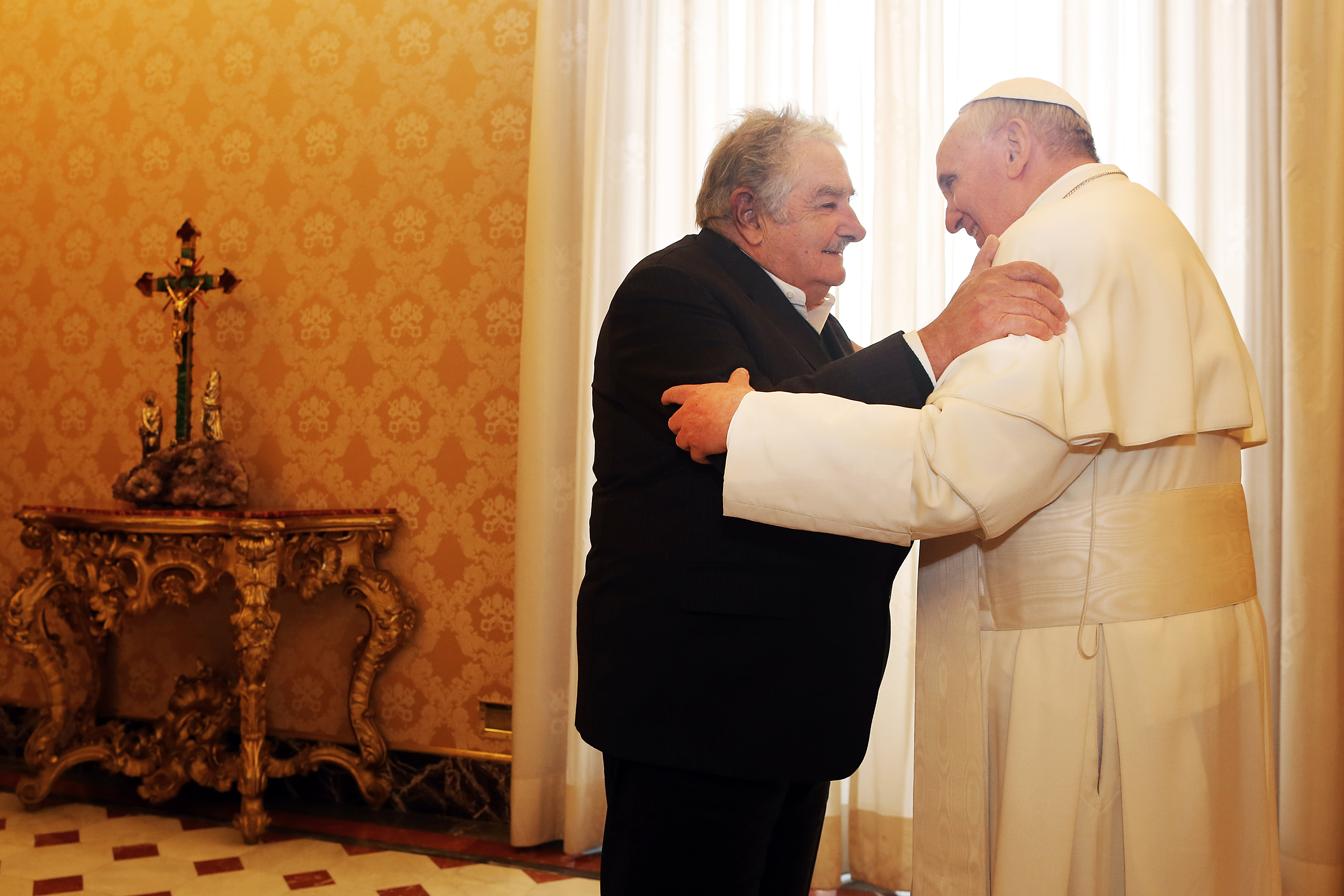Pepe Mujica con líderes Mundiales
