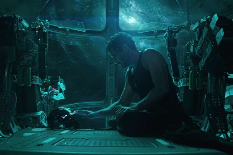 Robert Downey Jr en su rol de Tony StarK (Iron Man) en la película "Avengers: Endgame". / Cortesía Marvel