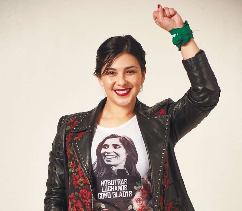 Karol Cariola Oliva es militante comunista y fue la diputada más votada en 2021. / Cortesía