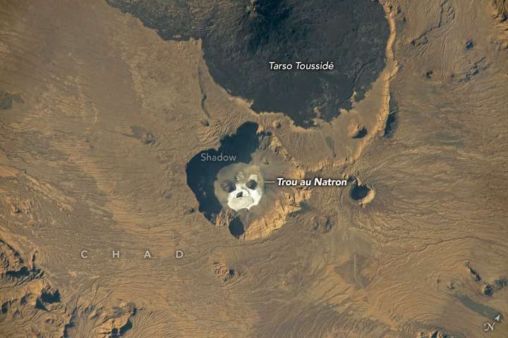 La fotografía fue compartida por el Observatorio de la Tierra de la NASA.