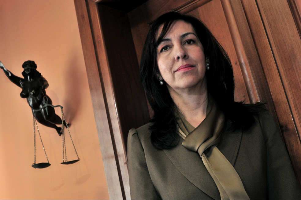 La ministra de Justicia Ruth Stella Correa. / Archivo-El Espectador