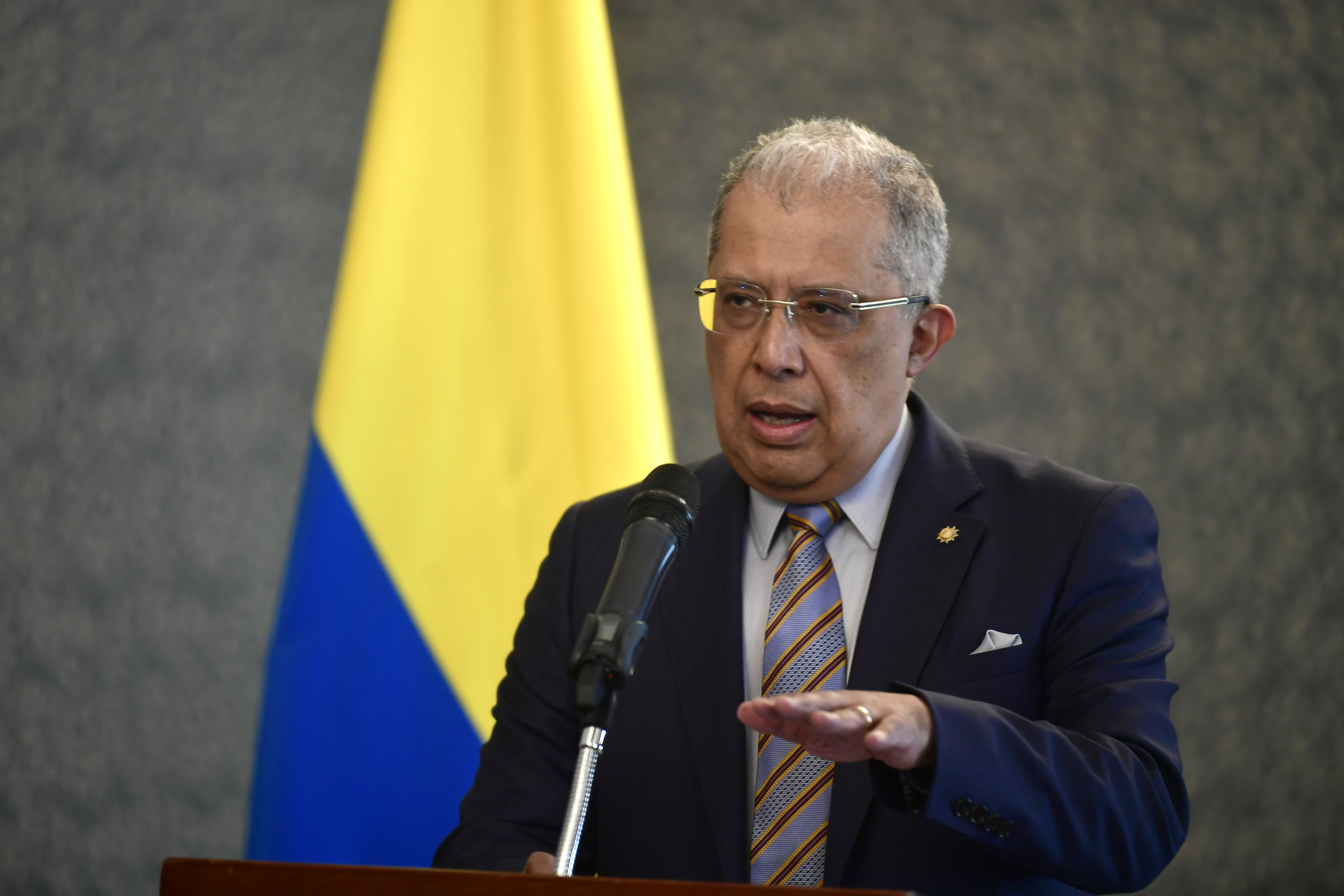 Francisco J. Coy G. Viceministro de Relaciones Exteriores de Colombia.