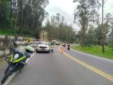 Se restableció flujo vehicular en la vía al Llano tras accidente en Chipaque