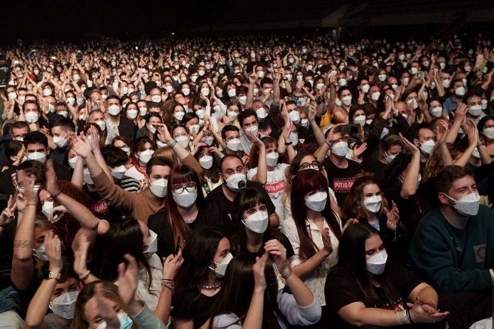 El objetivo del concierto es descubrir la manera en la que podamos convivir con el covid en eventos públicos.