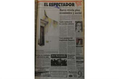 Un año después del holocausto del Palacio de Justicia