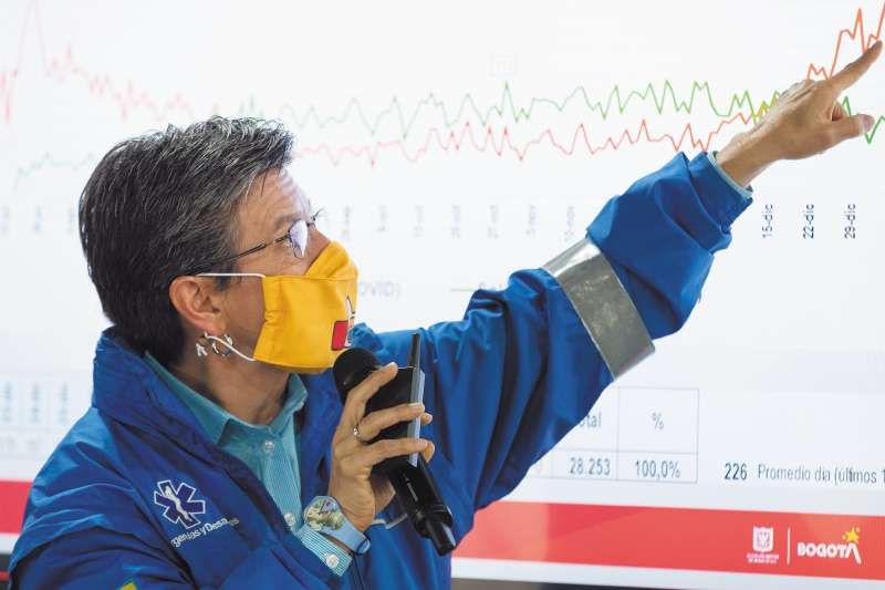 Según la alcaldesa Claudia López, Bogotá cuanta con pleno abastecimiento de oxígeno y medicamentos para atender la emergencia.
