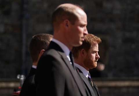 En fotos: lo que no vio del funeral del príncipe Felipe, duque de Edimburgo
