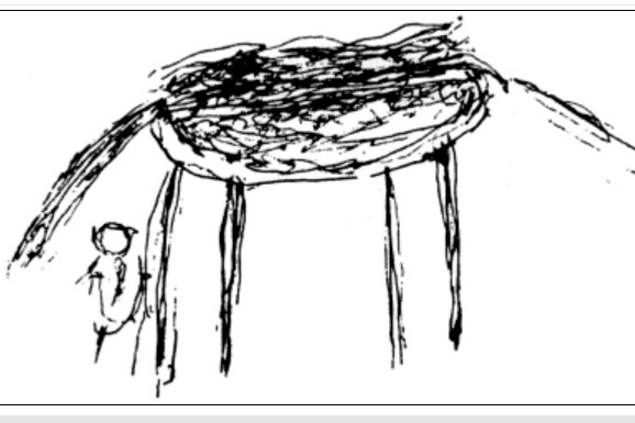 Un elefante, como lo imaginaba el señor Bradford antes de la operación.