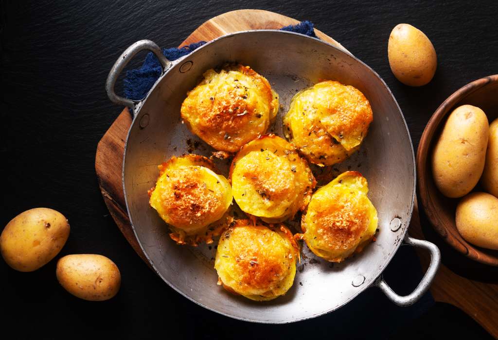 Papa yuca rellena