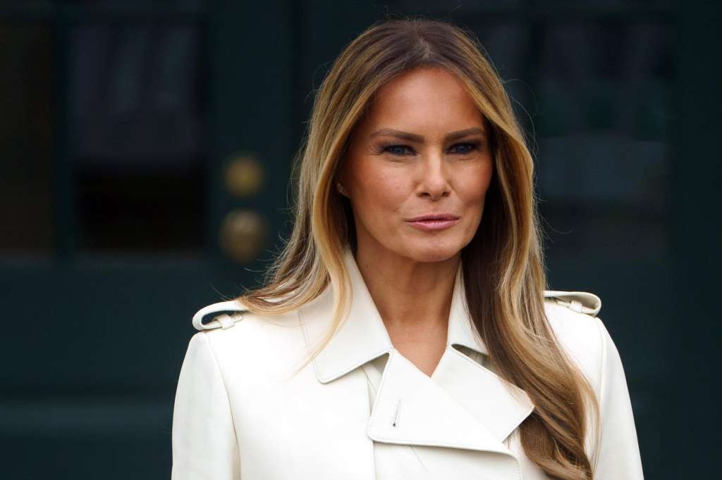 WASHINGTON (United States), 21/04/2025.- US First Lady Melania Trump attends the 2025 Easter Egg Roll at the White House in Washington, DC, USA, 21 April 2025. EFE/EPA/WILL OLIVER