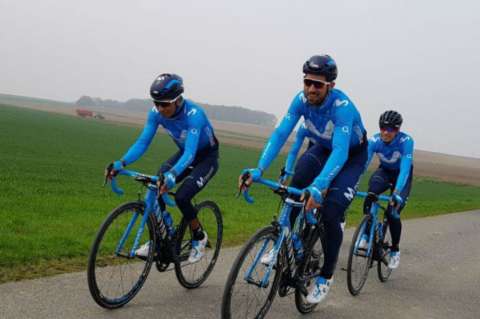 Nairo reconoce la etapa de pavés del Tour de Francia