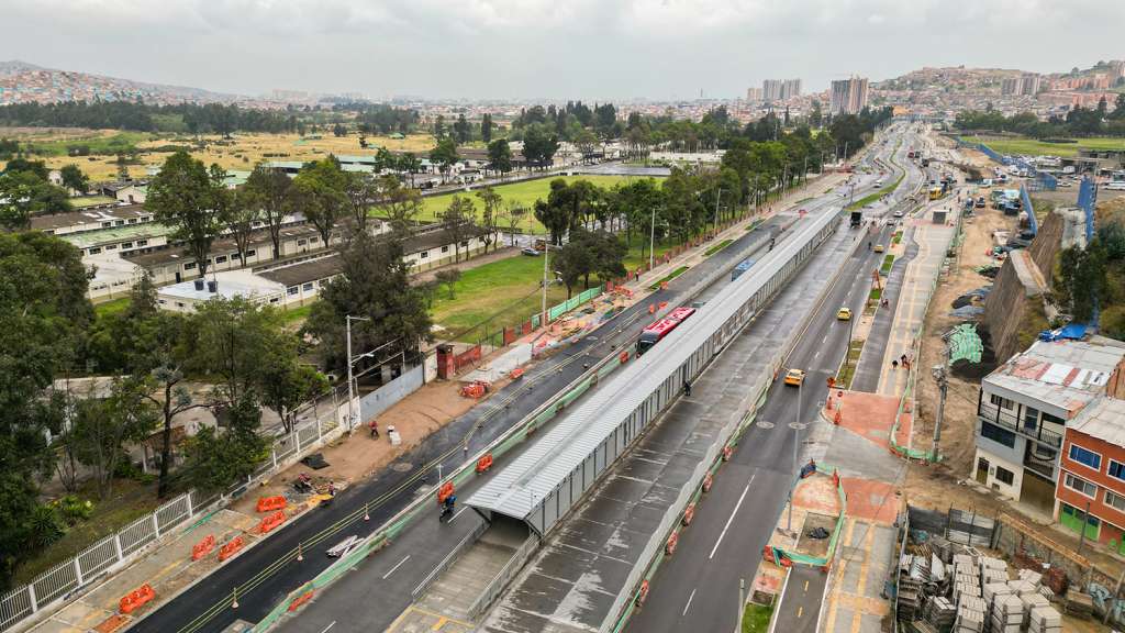 Hace parte de la ampliación de la Caracas Sur.