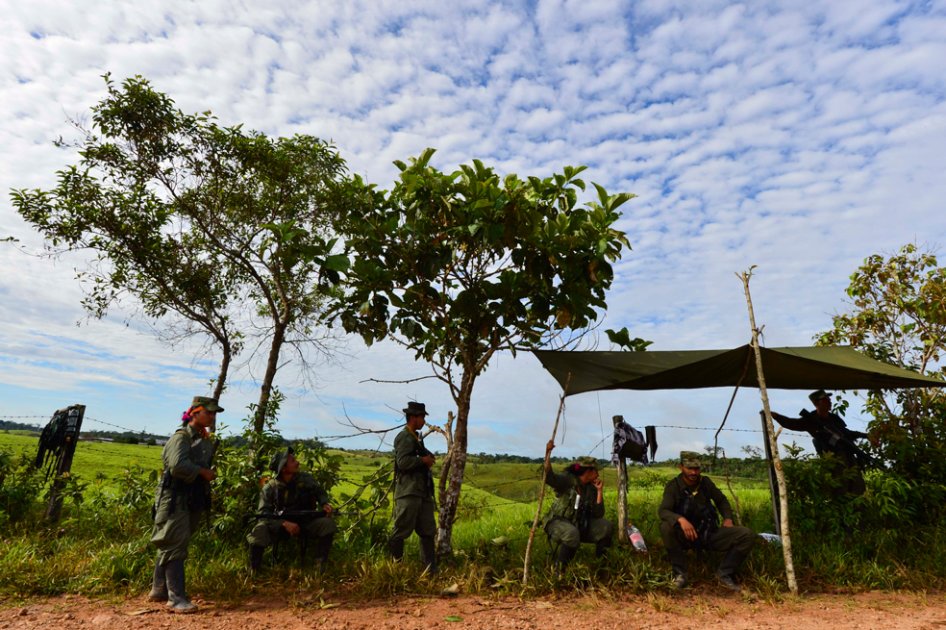 La presencia guerrillera en el sur de Bolívar es muy poca. Foto: AFP