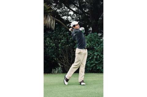 Joaquín Cabrera, el futuro del golf en Colombia