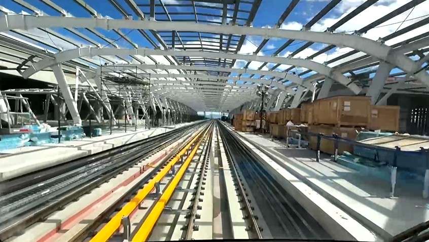 Estación 4 del Metro de Bogotá, ubicada en Kennedy.