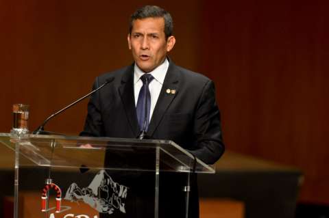 Ollanta Humala: hay presencia electoral activa de Sendero Luminoso