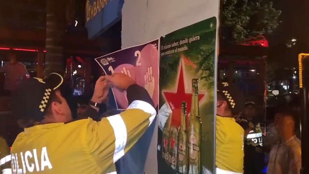 La señal fue socializada con los dueños y operadores de establecimientos nocturnos en la ciudad.