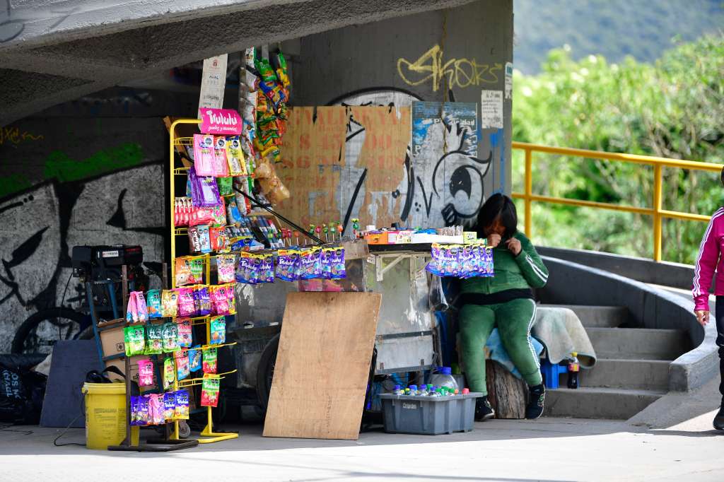 Recorrido por varias zonas de la ciudad donde habita el comercio de vendedores informales