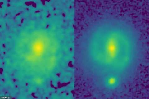 Telescopio James Webb detecta galaxias antiguas que se parecen a la Vía Láctea