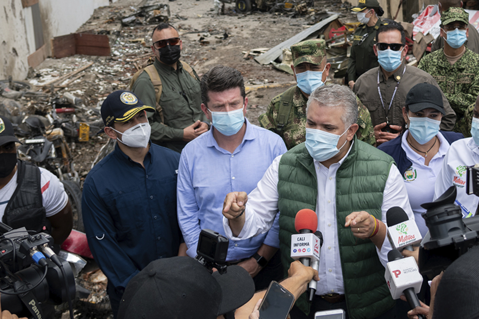Duque tras atentando en Corinto, Cauca
