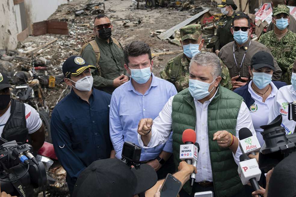 Duque tras atentando en Corinto, Cauca
