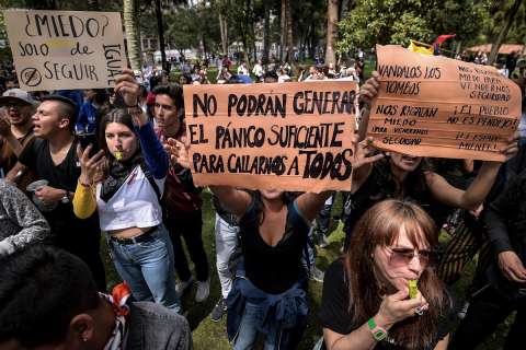 En vivo: así transcurrió el tercer día protestas y cacerolazos en Bogotá