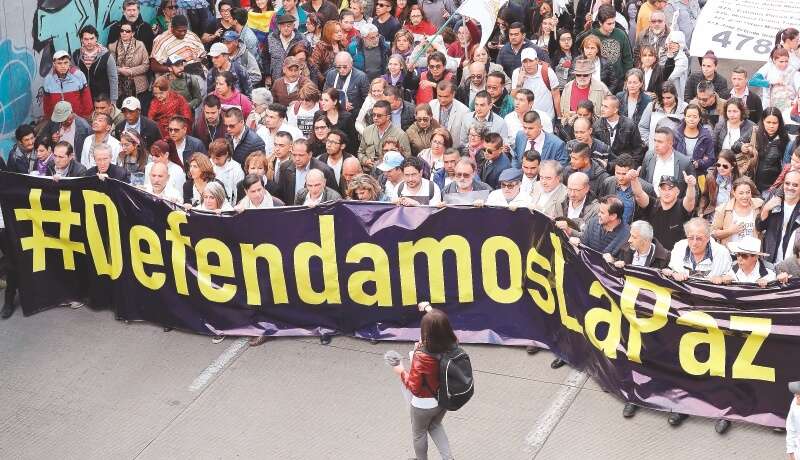 Otro de las grandes retos del Gobierno es garantizar la vida de los excombatientes. En 2019 fueron asesinados 77. / EFE