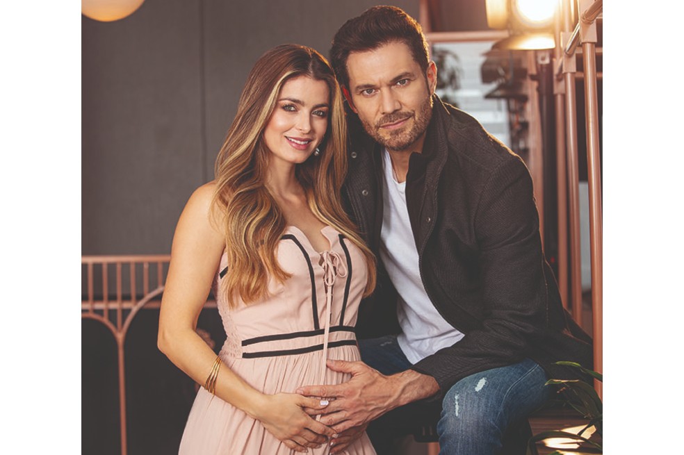 Los presentadores contaron en exclusiva a la Revista Vea detalles del tercer hijo que viene en camino.