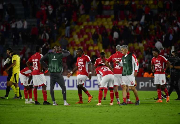 Así se vivió el debut de Santa Fe en El Campín por Copa Libertadores