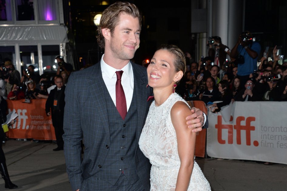 Chris Hemsworth y Elsa Pataky. / AFP