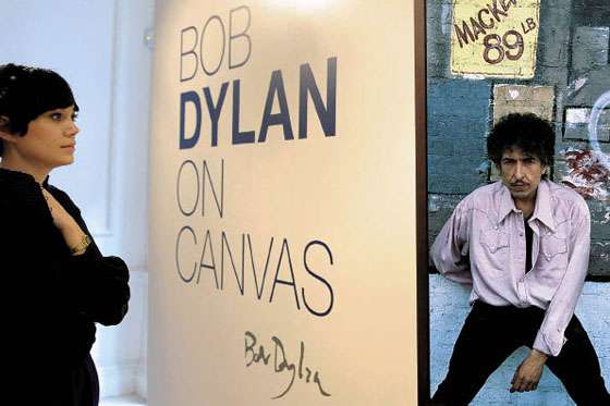 Bob Dylan también pinta