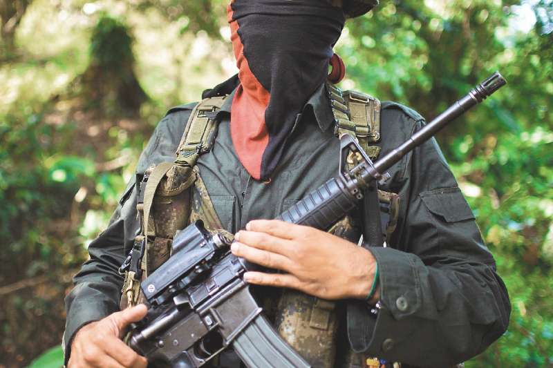 En el Bajo Cauca antioqueño hay presencia histórica del Eln. / AFP