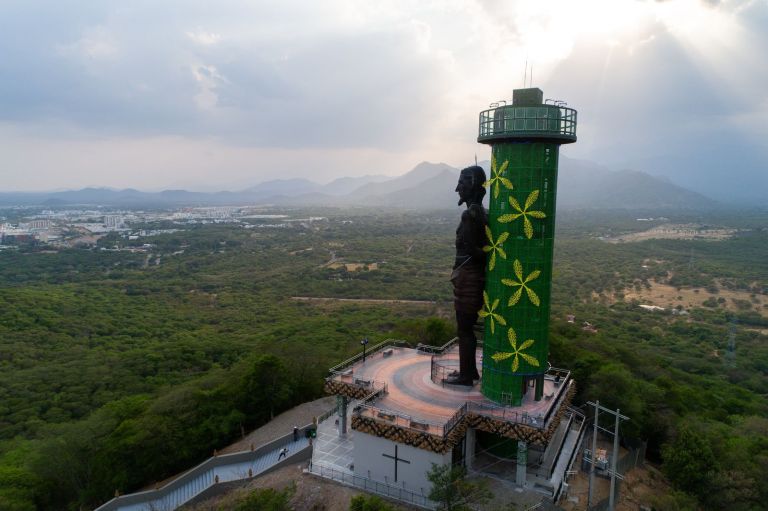 Hombre recibió descarga eléctrica en el mirador Santo Eccehomo de Valledupar