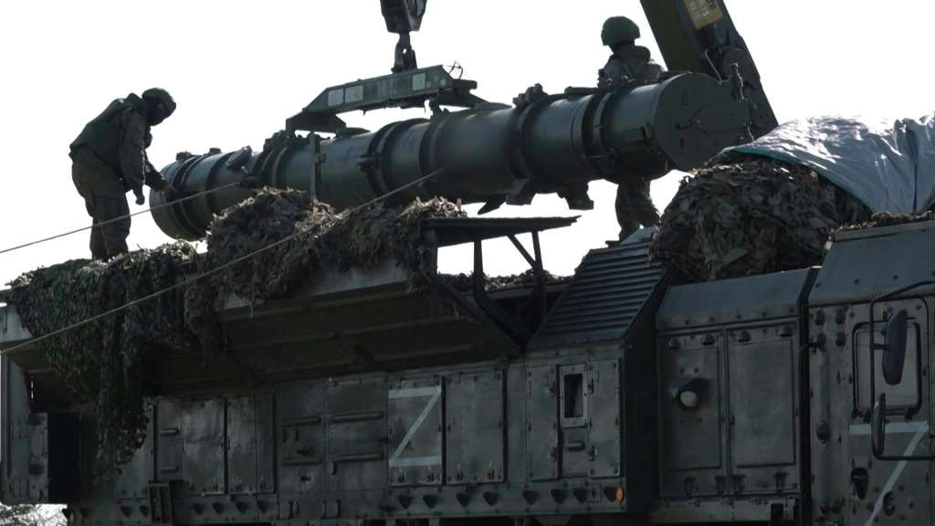 Rusia anunció el inicio de ejercicios con armas nucleares cerca de Ucrania
