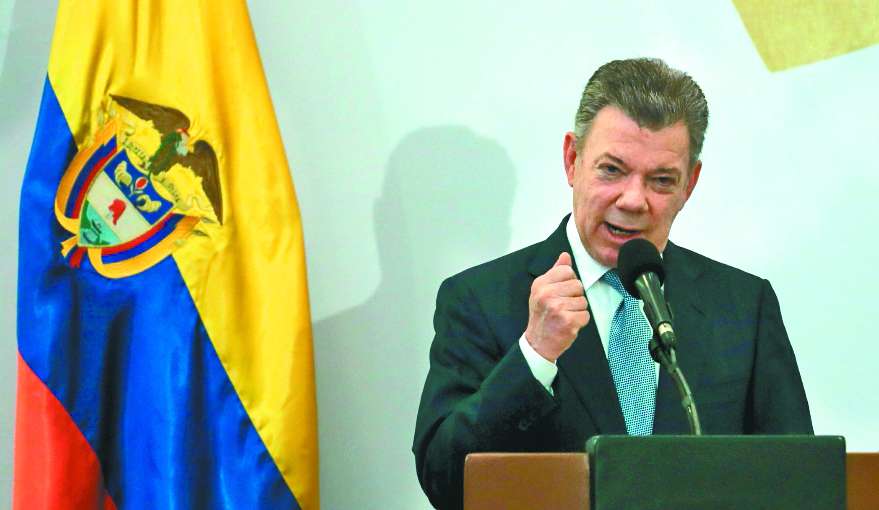 El presidente Juan Manuel Santos. / SIG