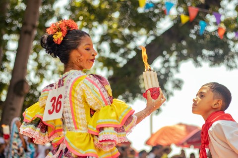 Baile y alegría: el festival de la cumbia en fotografías