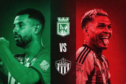 Junior vs. Atlético Nacional: fecha, hora y canal para ver la final de la Liga BetPlay