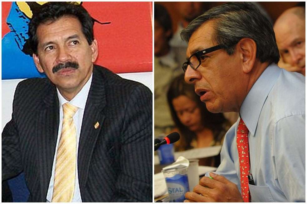 Los senadores Jorge Guevara y Luis Carlos Avellaneda.