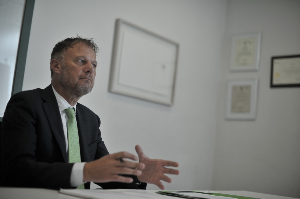 Bogotá(Colombia) 07/04/2017. - Carlo Vigna Taglianti, director de Poligrow en Colombia. Foto Óscar Pérez