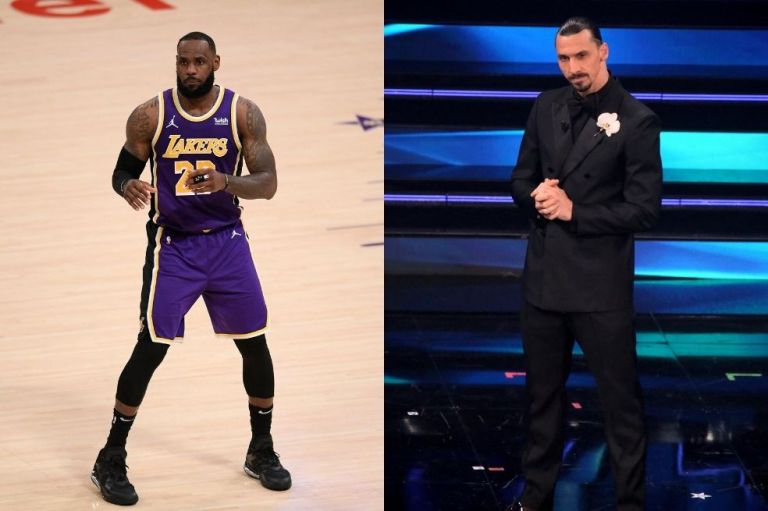 Video. Sigue la pelea: Zlatan respondió las críticas de LeBron James
