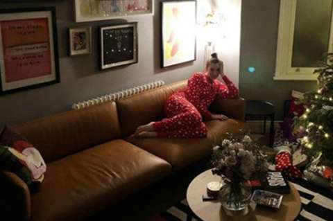 Dua Lipa celebró Navidad en su casa nueva en Londres