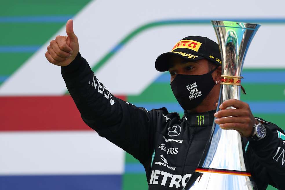 Hamilton es el líder del Mundial de Conductores con 230 puntos.